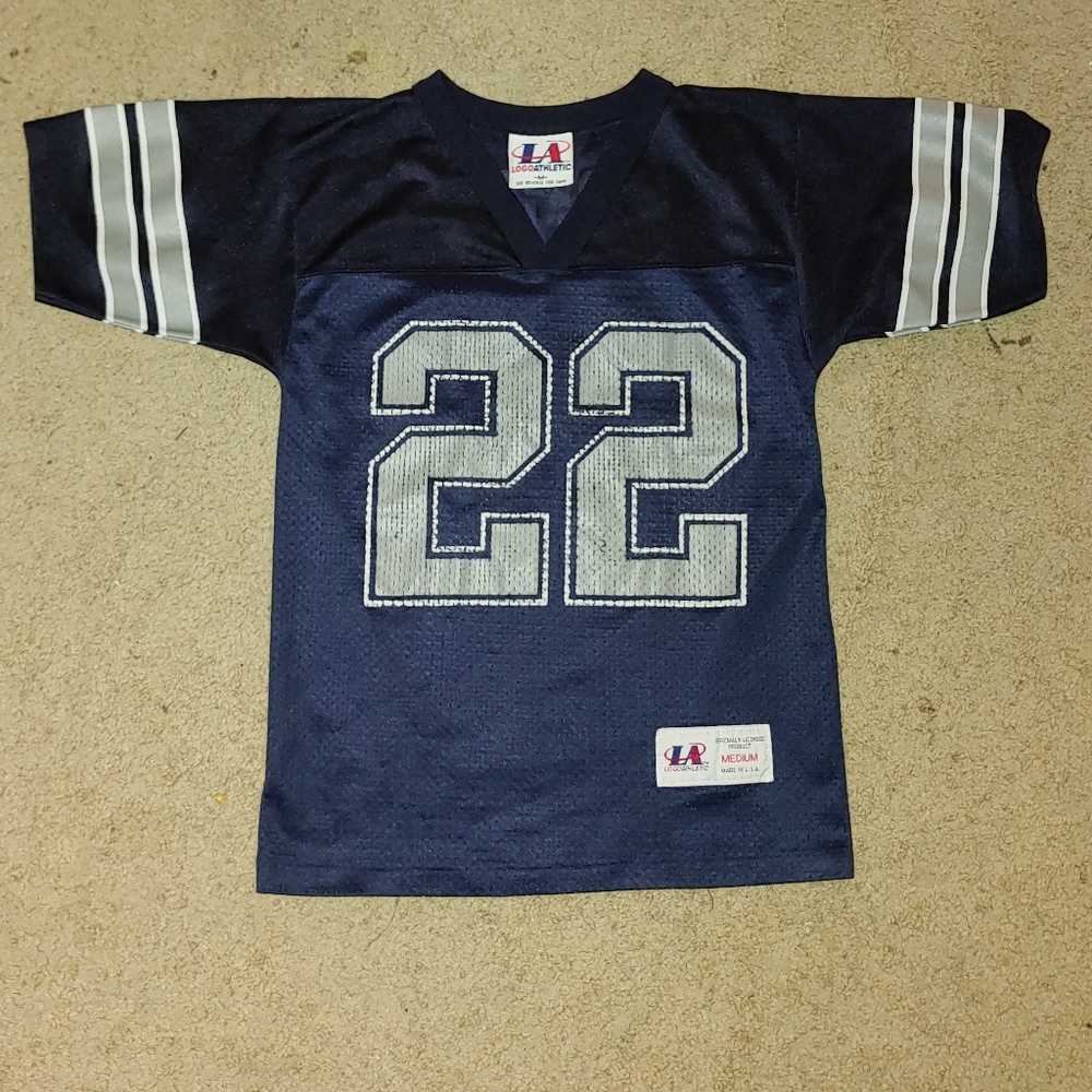 Vintage logo athletics emitt smith cowboys jersey